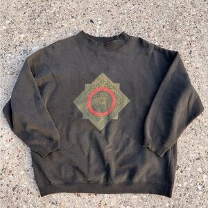 90s Vintage Hindu Graphic Sweater